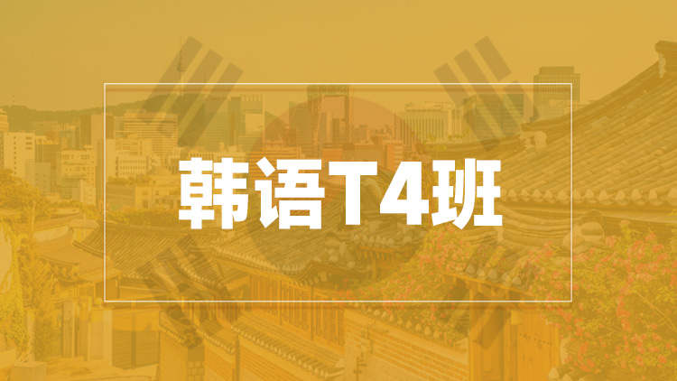 杭州韩语T4班培训